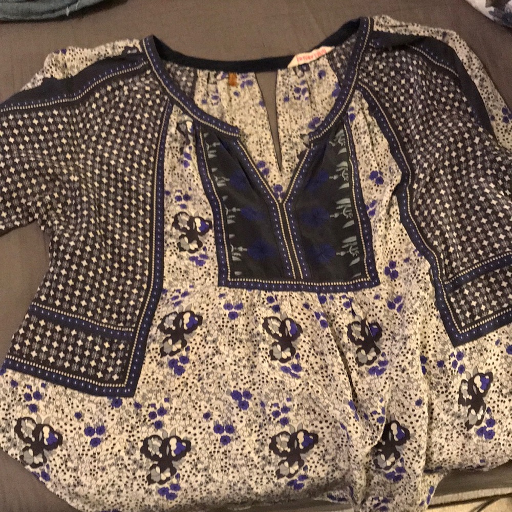 Rebecca Taylor floral blouse